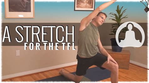 A Stretch For The Tfl Tensor Fascia Latae Youtube