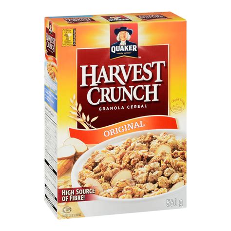 Quaker Harvest Crunch Cereal - Original | Whistler Grocery Service & Delivery