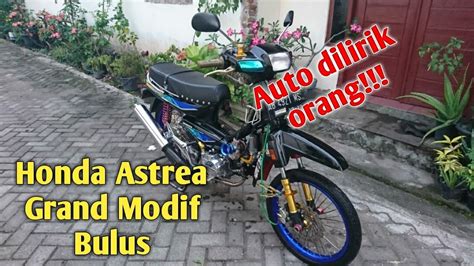 Honda Astrea Grand Modifikasi Minimalis Youtube