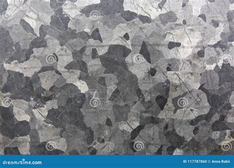 Zinc Galvanized Metal Texture Close Up Background Stock Photo Image