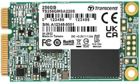 Amazon In Buy Transcend 128GB SATA III 6Gb S MSATA Internal SSD