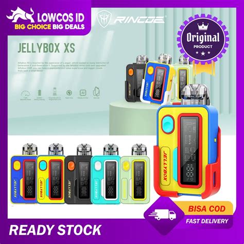 Jual Rincoe Jellybox Xs Pod Kit Mah Original Shopee Indonesia