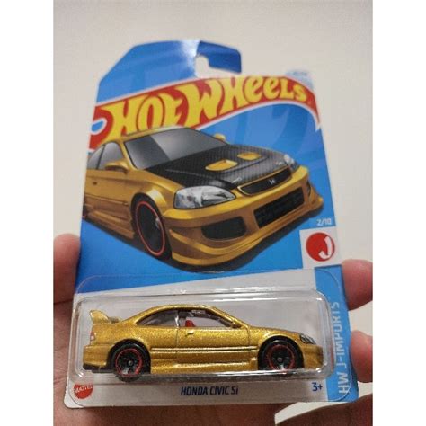 Hot Wheels Honda Civic Si Gold Shopee Philippines