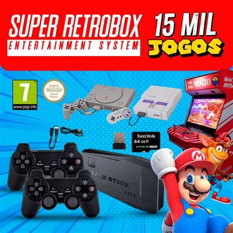 Pendrive Gamer Mil Jogos Controles Super Nintendo Funciona Em