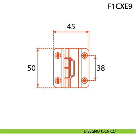 Cerniera Salice F Cxe Centrale Ante A Libro X Mm Maniglie Design