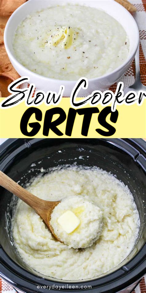 Slow Cooker Grits Everyday Eileen