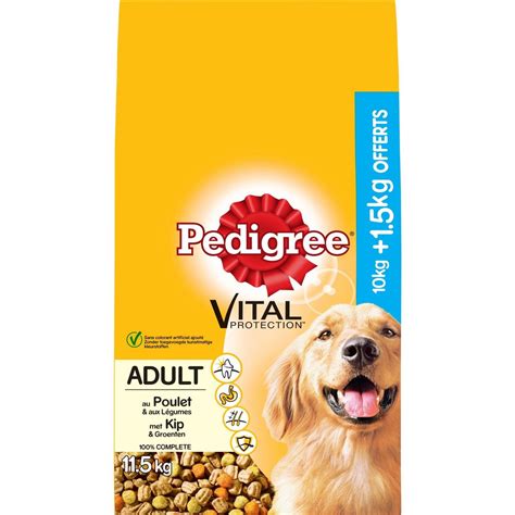 PEDIGREE Vital Protection Croquettes adulte au poulet et aux légumes