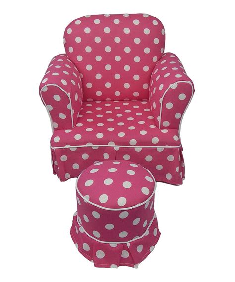 Look At This Zulilyfind Pink Polka Dot Paula Chair Tuffet By