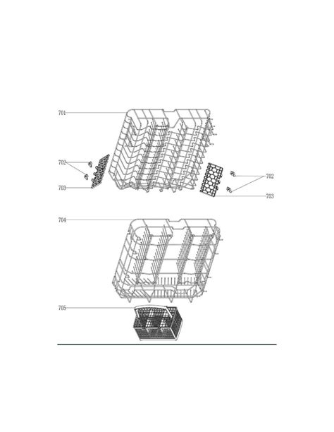 Panier Superieur Pour Lave Vaisselle Brandt