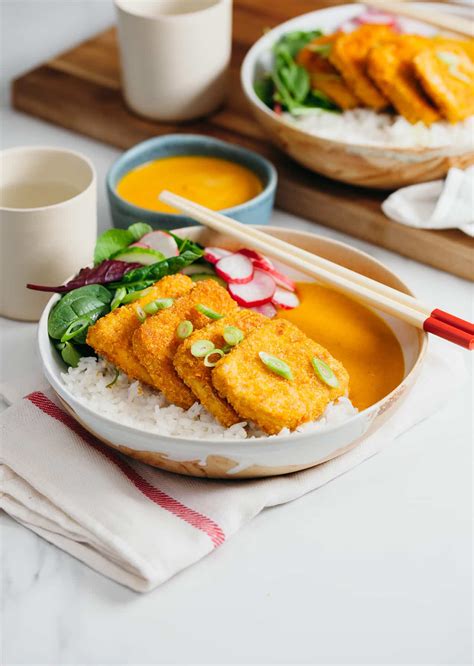 Tofu Katsu Curry So Vegan