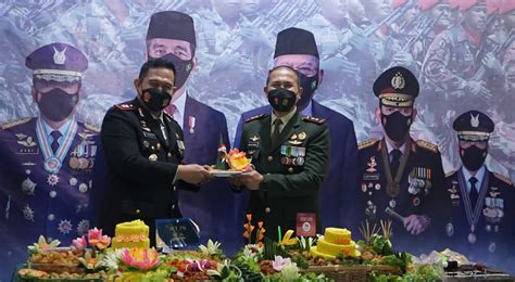 HUT Ke 76 TNI Perkuat Soliditas TNI Polri Di Gresik Radar Jatim