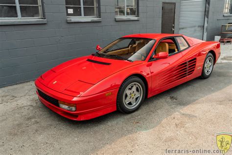 1989 Ferrari Testarossa 80958 Ferraris Online