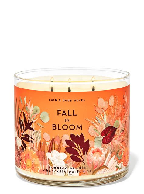 Fall In Bloom Wick Candle Bath And Body Works