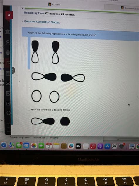 Solved Which of the following represents a π bonding Chegg