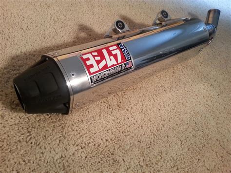 Polished Full Yoshimura Rs 7 Exhaust For Raptor 700