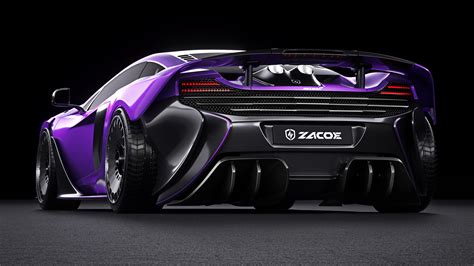 Zacoes Wild Widebody Kit For The Mclaren 650s Is Inspired By Race Cars