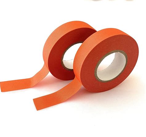 Orange High Temperature Resistant Automotive Wiring Harness Tape Wiring