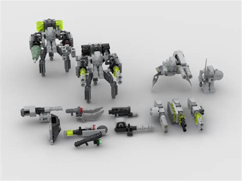 Lego Moc Exo Force Robot Equipment By Mcmoc Rebrickable Build With Lego