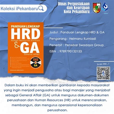 Hrd Buku Dinas Perpustakaan Dan Kearsipan Kota Pekanbaru