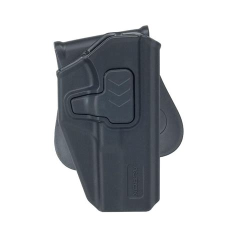 Coldre Externo Aurok Polimero Glock G Preto Na Pesca Cia Armas