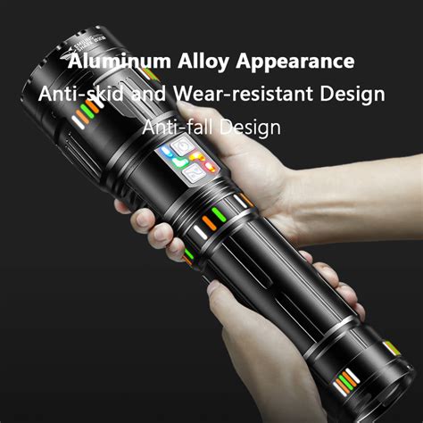 Smiling Shark Rechargeable Led Flashlights High Lumens Lumens