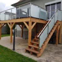 Terrasse sur pilotis en bois exotique Cumaru de 17m² Tereny