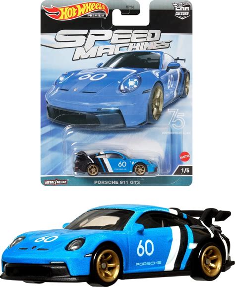 Amazon ホットウィール Hot Wheels カーカルチャー スピードマシーン ポルシェ GT 才 HKC ミニカーダイキャストカー ホビー