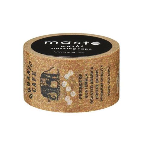 Café Café brun Washi Tape par Masté Masking Tape japonais Etsy