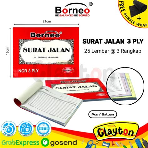 Jual SURAT JALAN NCR 3 PLY BUKU SURAT JALAN 1 2 FOLIO 3 RANGKAP