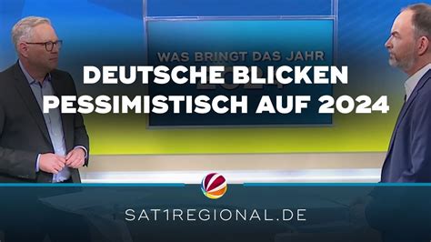 Deutsche Blicken Mit Sorge Auf Das Jahr 2024 YouTube