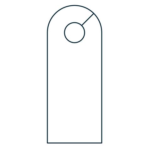 Free Printable Door Hanger Template | Free Printable
