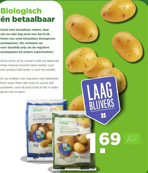 Vastkokende Aardappelen Aanbieding Bij PLUS