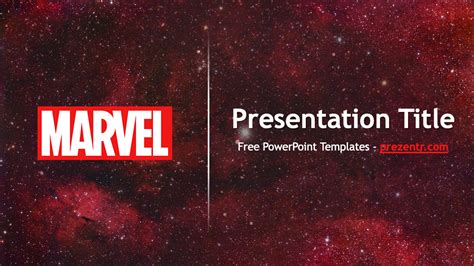 Free Marvel Powerpoint Template Prezentr Ppt Templates