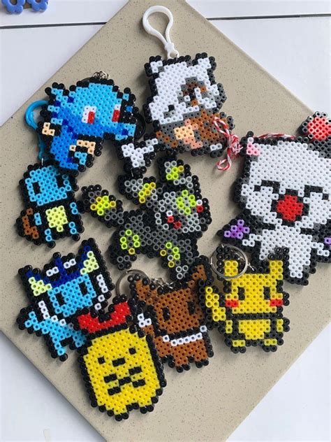 Final Fantasy Mog Perler Bead Large Hobbies And Toys Stationery And Craft