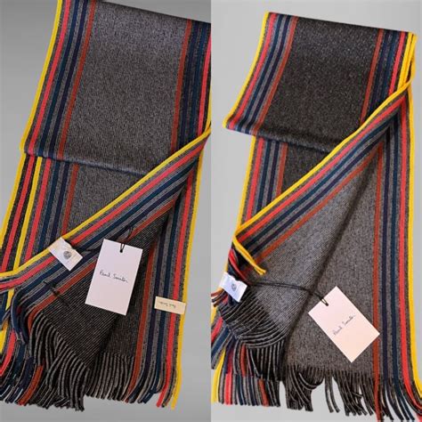 Paul Smith Black Label Ps Paul Smith Twst Bright End Scarf Luxurious