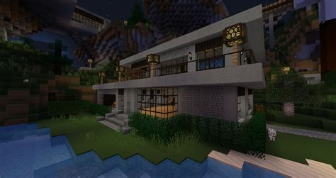 Minecraft Modern House Schematic Download