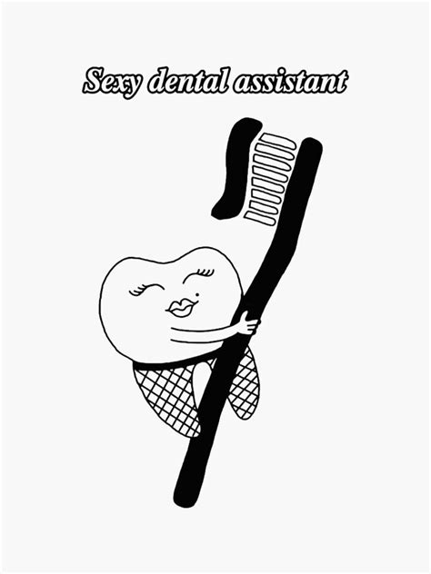 Sexy Dental Assistant Sticker For Sale By Elisadevoldere Redbubble