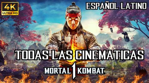 Mortal Kombat 1 Todas Las Cinematicas Completas En EspaÑol Latino Youtube