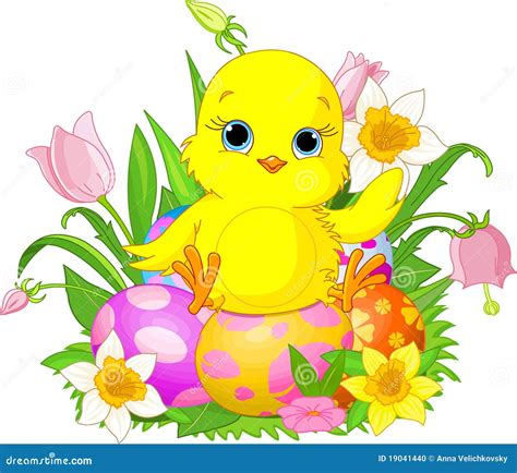 Cartoon Easter Chick