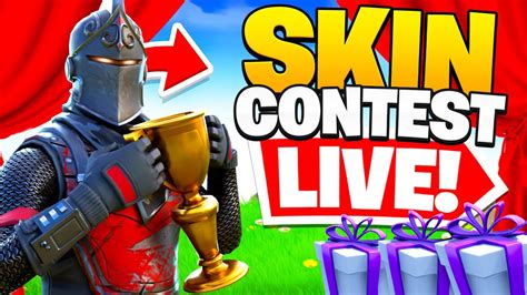 Fortnite SKIN CONTEST JETZT LIVE Auf Deutsch GIVEAWAYS Custom