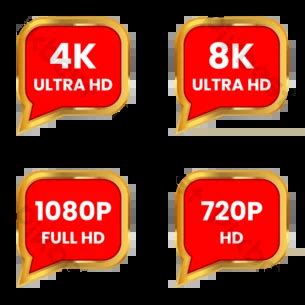 K Ultra Hd Transparent K And Button Dimensions Of Video Png Images