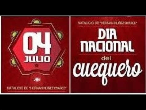 DIA NACIONAL DEL CUEQUERO Y CUEQUERA 2024 Programa Especial YouTube