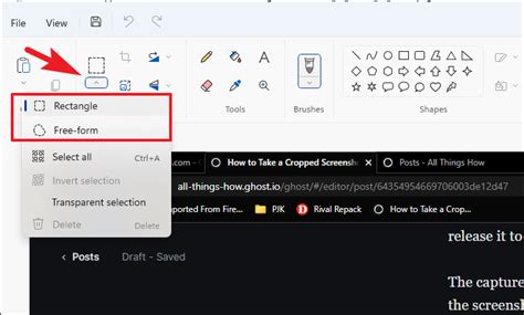 How to Take a Cropped Screenshot on Windows 11