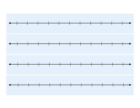 Printable Blank Number Line 1 10 Printable Jd