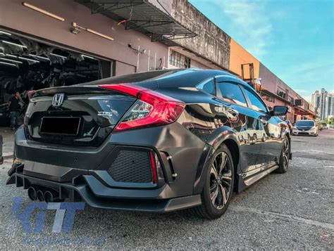 Honda Civic 2016 2020 Type R Body Kit Bodykit With Side Panel Ubicaciondepersonascdmxgobmx