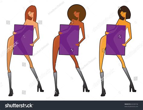 Naked Women Stock Vector Royalty Free Shutterstock