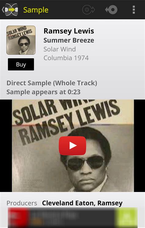 WhoSampled: Explore the DNA of Music for Android - Download