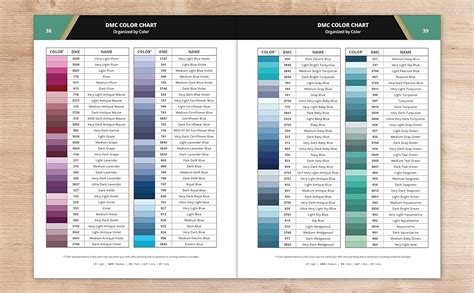 Dmc Color Chart A Diamond Painting Reference Guide Color Reference