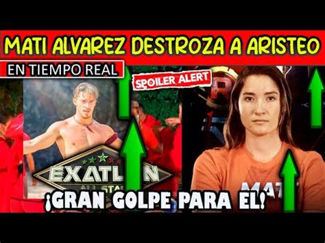 SORPRENDENTE MATI ALVAREZ DESTROZA A ARISTEO GRAN GOLPE PARA EL