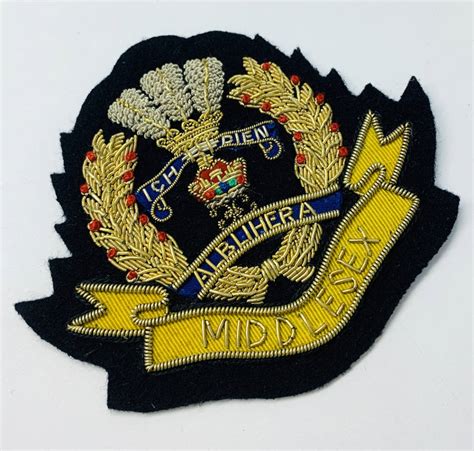 Middlesex Regiment Blazer Badge